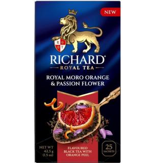 Чай черный Richard Royal Moro Orange & Passion Flower 42,5г (25 пак.)