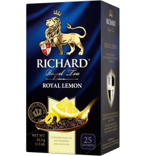 Чай черный Richard Royal Lemon 42,5г (25 пак.)