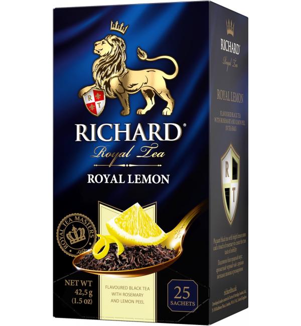 Чай черный Richard Royal Lemon 42,5г (25 пак.)
