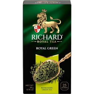 Чай зеленый Richard Royal Green 50г (25 пак.)