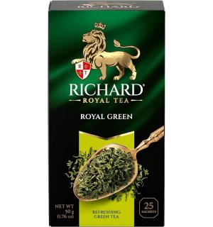 Чай зеленый Richard Royal Green 50г (25 пак.)