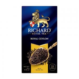 Чай черный Richard Royal Ceylon 50г (25 пак.)