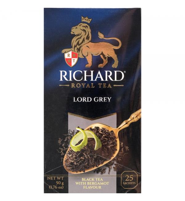 Чай черный Richard Lord Grey 50г (25 пак.)