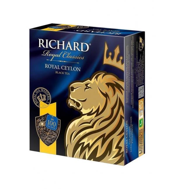 Чай черный Richard Royal Ceylon 180г