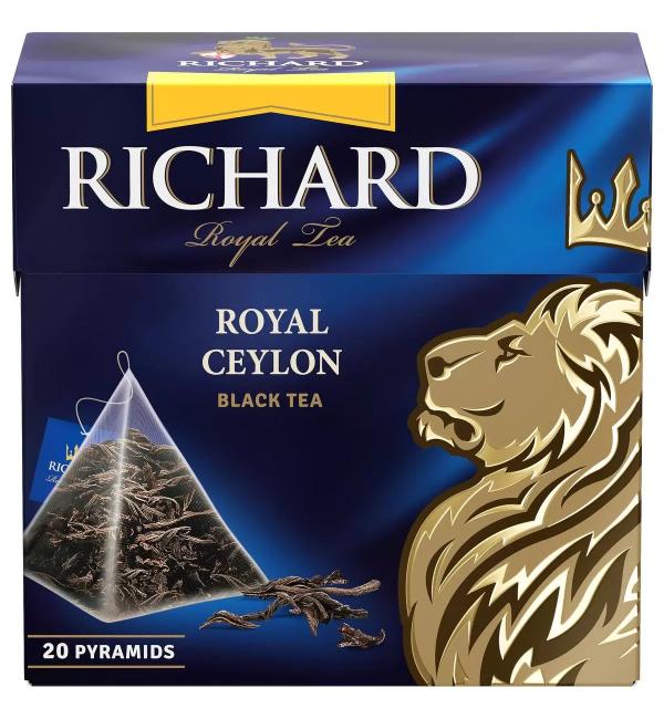 Чай черный Richard Royal Ceylon 34г (20 пак.)