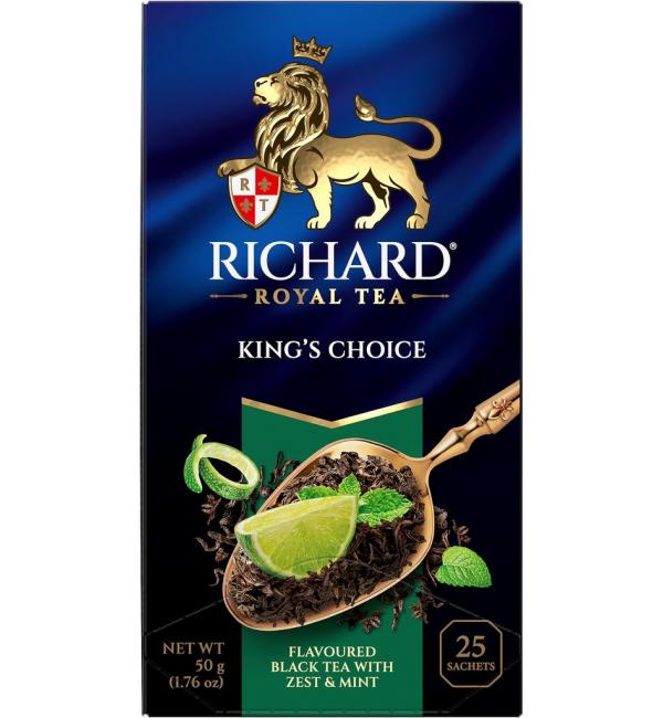 Чай черный Richard King's Choice 50г (25 пак.)