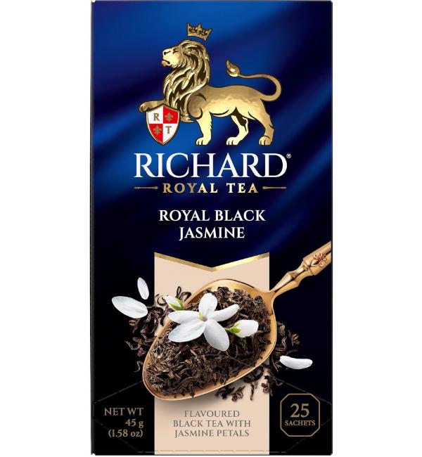 Чай черный Richard Royal Black Jasmine 45г (25 пак.)