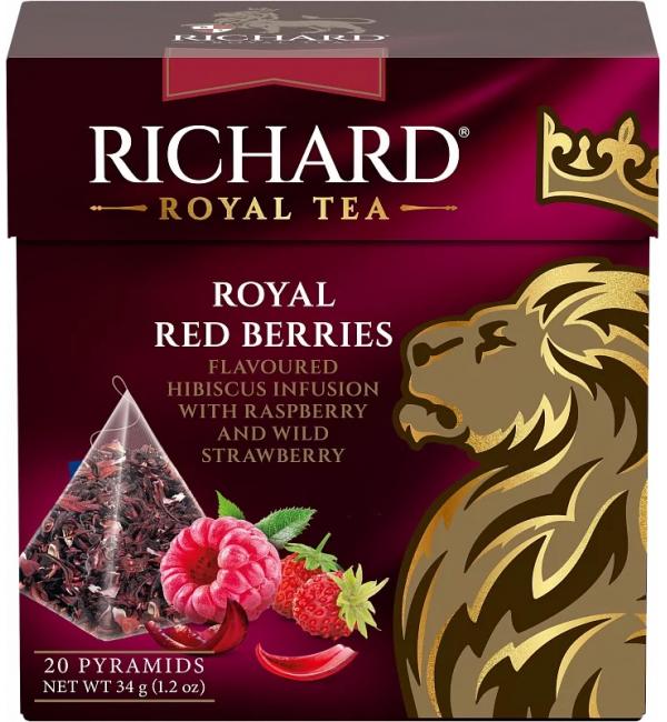 Чай красный Richard Royal Red Berries 34г (20 пак.)