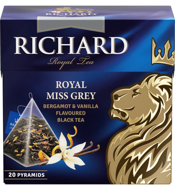 Чай черный Richard Royal Mis Grey 34г (20 пак.)