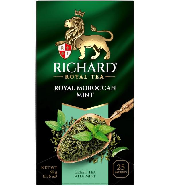 Чай зеленый Richard Royal Moroccan Mint 50г (25 пак.)