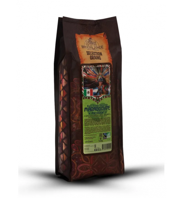 Кофе зерновой Brocelliande Maragogype Mexique 950г