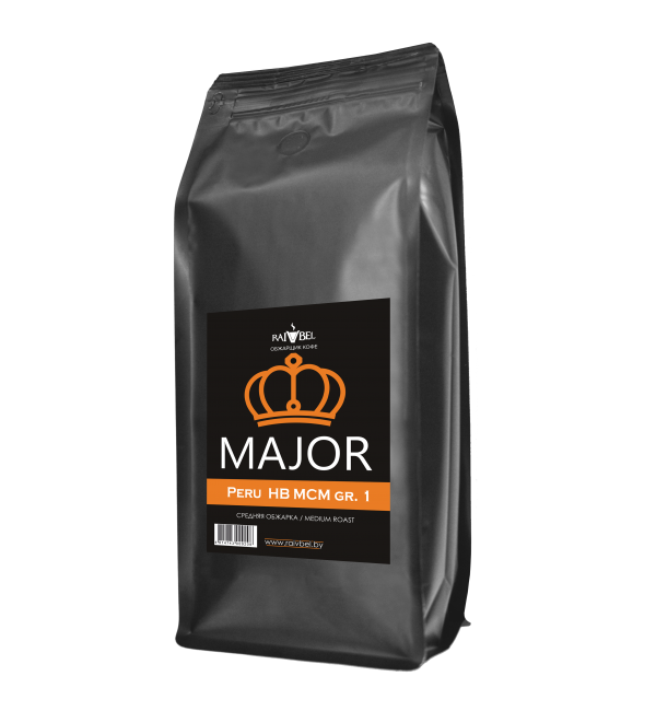 Кофе зерновой Major Peru Arabica HB MCM GR1 1кг