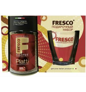 Кофе растворимый Fresco Platti 95г + Кружка