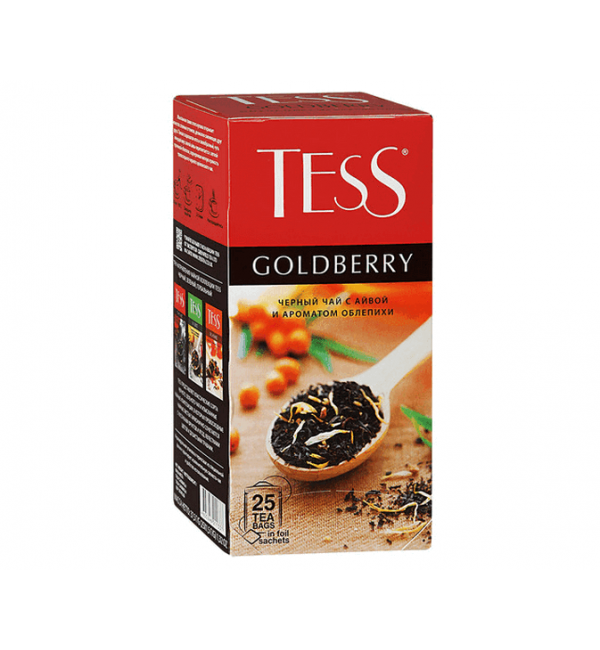 Чай черный Tess Goldberry 37,5г (25 пак.)