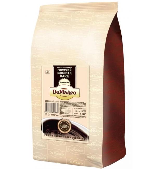 Горячий шоколад растворимый De Marco Dark 1кг