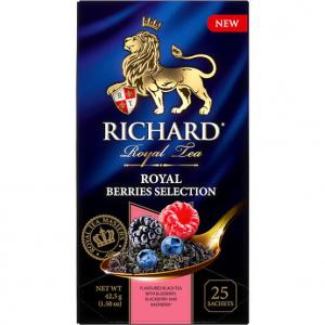 Чай черный Richard Royal Berries Selection 42,5г (25 пак.)