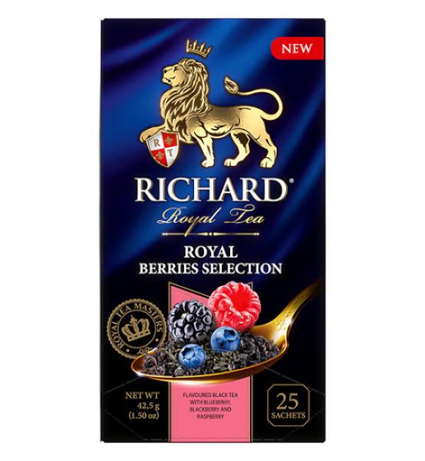 Чай черный Richard Royal Berries Selection 42,5г (25 пак.)