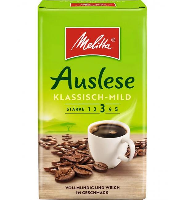 Кофе молотый Melitta Auslese Klassisch-Mild 500г