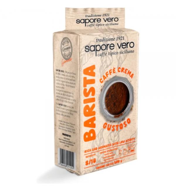 Кофе молотый Sapore Vero Gustoso C.Crema 500г