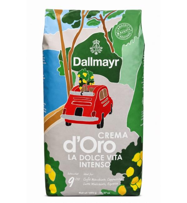 Кофе зерновой Dallmayr Crema D'Oro La Dolce Vita Intenso 1кг