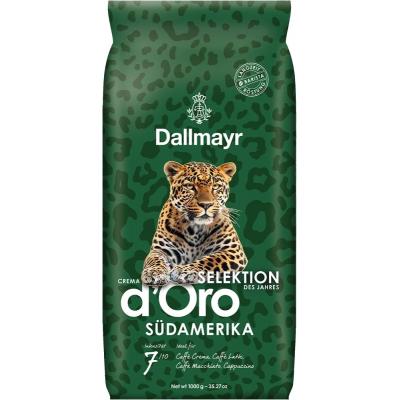 Кофе зерновой Dallmayr Crema D'Oro Sudamerika Выбор года 2026 1кг