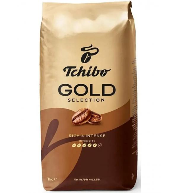 Кофе зерновой Tchibo Gold Selection 1кг