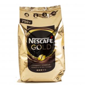 Кофе растворимый Nescafe Gold 750г