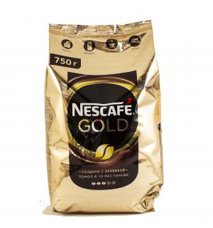 Кофе растворимый Nescafe Gold 750г