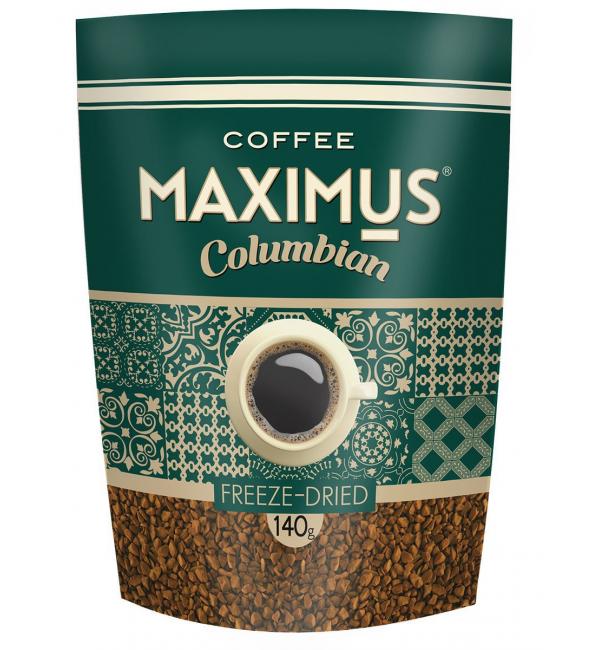 Кофе растворимый Maximus Columbian 140г