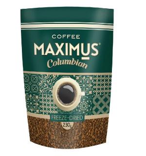 Кофе растворимый Maximus Columbian 230г