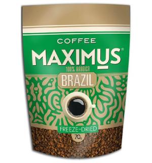 Кофе растворимый Maximus Brasil 70г