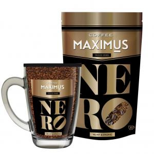Кофе растворимый Maximus Nero (Стекло) 70г