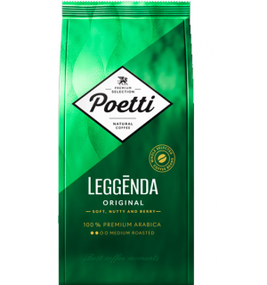 Кофе зерновой Poetti Leggenda Original 250г