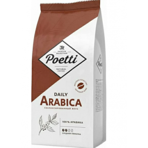 Кофе молотый Poetti Daily Arabica 250г