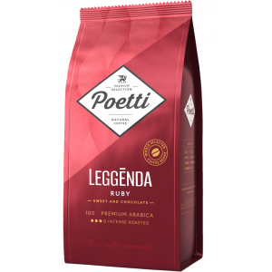 Кофе молотый Poetti Leggenda Ruby 250г