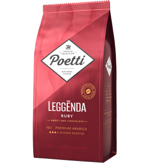 Кофе молотый Poetti Leggenda Ruby 250г