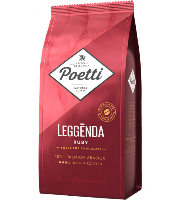 Кофе молотый Poetti Leggenda Ruby 250г