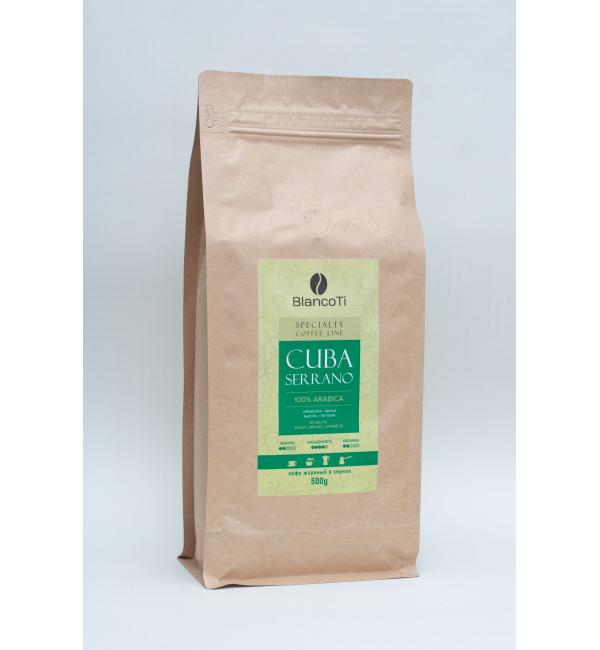 Кофе зерновой BLANCOTI COFFEE Cuba Serrano 250г