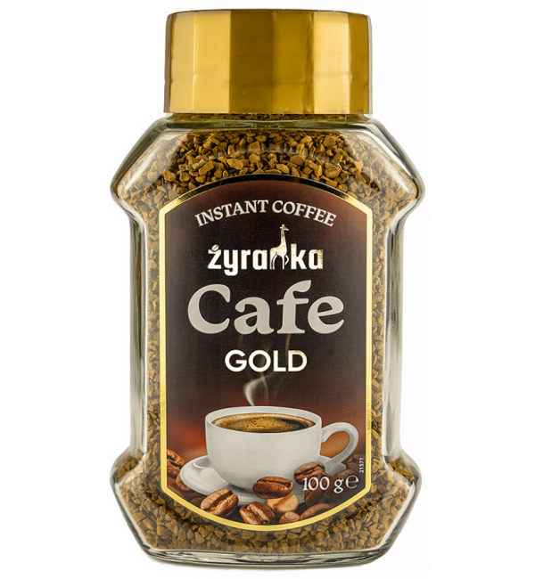 Кофе растворимый ZYRAFKA Gold 100г