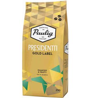 Кофе зерновой Paulig Presidentti Gold Label 250г