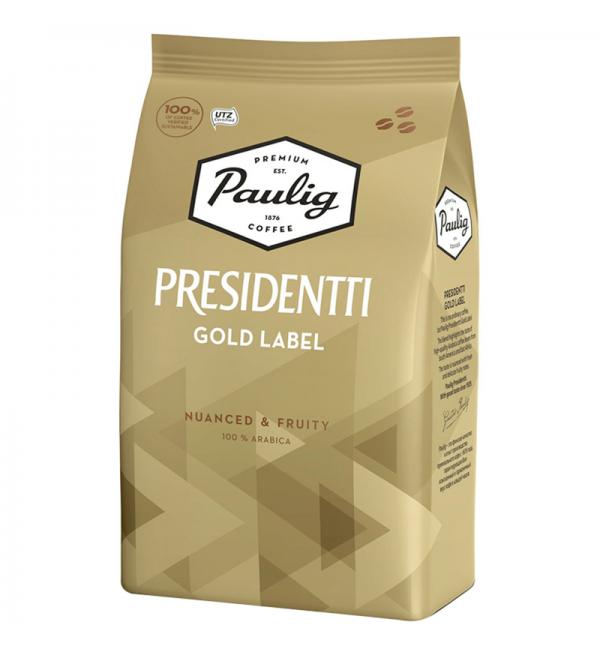 Кофе зерновой Paulig Presidentti Gold Label 1кг