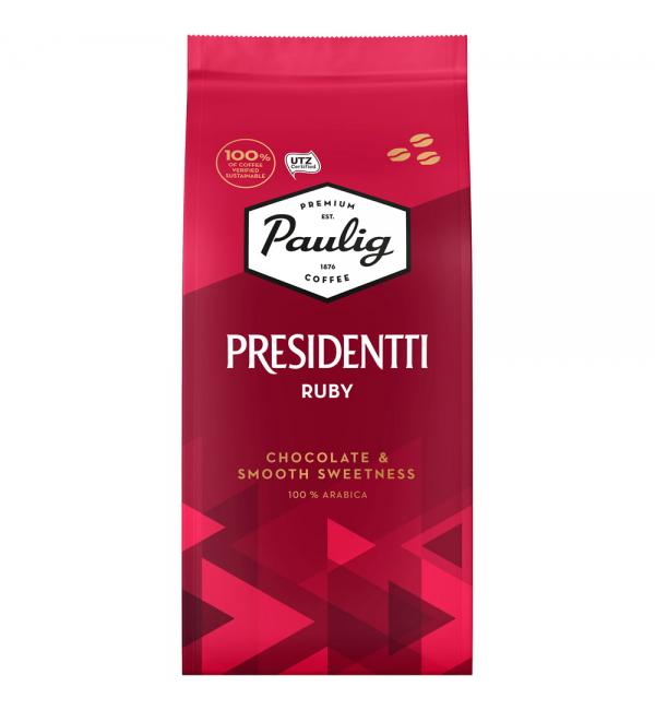 Кофе зерновой Paulig Presidentti Ruby 250г