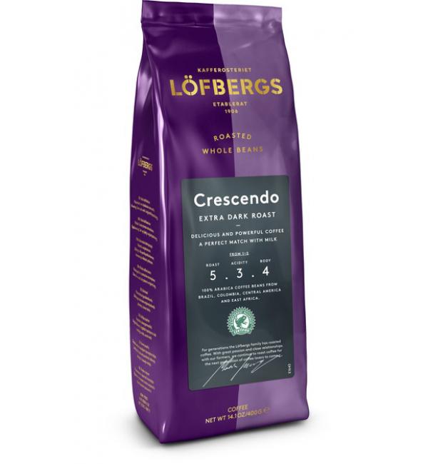 Кофе зерновой Lofbergs Crescendo 400г