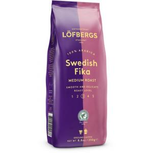 Кофе молотый Lofbergs Swedish Fika Medium Roast 250г