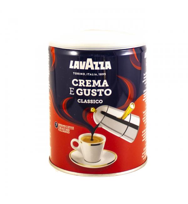 Кофе молотый Lavazza Crema E Gusto (Железная банка) 250г