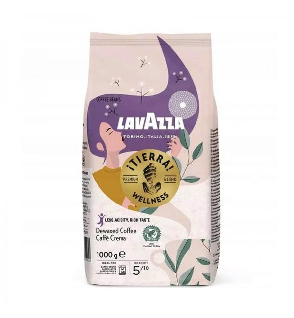 Кофе зерновой Lavazza Tierra Wellness 1кг