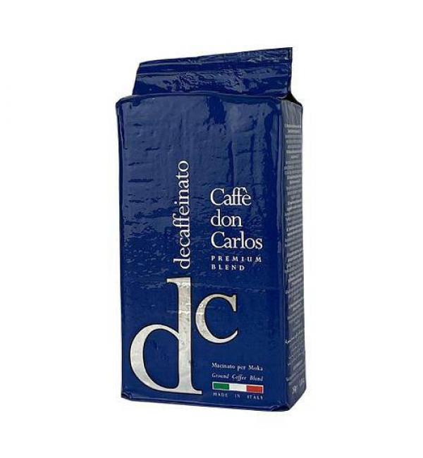 Кофе молотый Don Carlos Decaffeinato 250г
