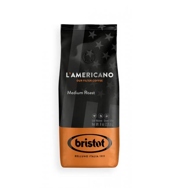 Кофе молотый Bristot L'Americano Medium Roast 227г