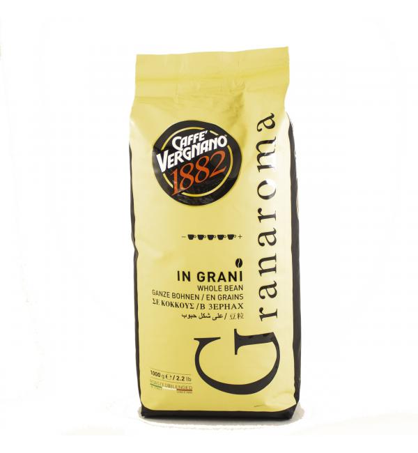 Кофе зерновой Caffe Vergnano Granaroma 1кг
