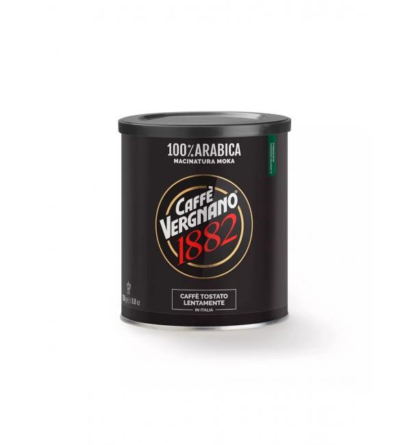 Кофе молотый Vergnano 100% Arabica Macinatura Moka 250г